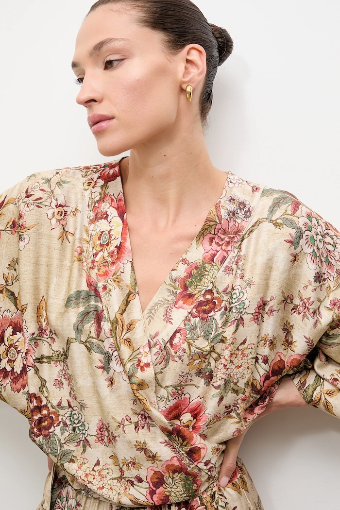 Answear.LAB bluza 93257.ilk bej