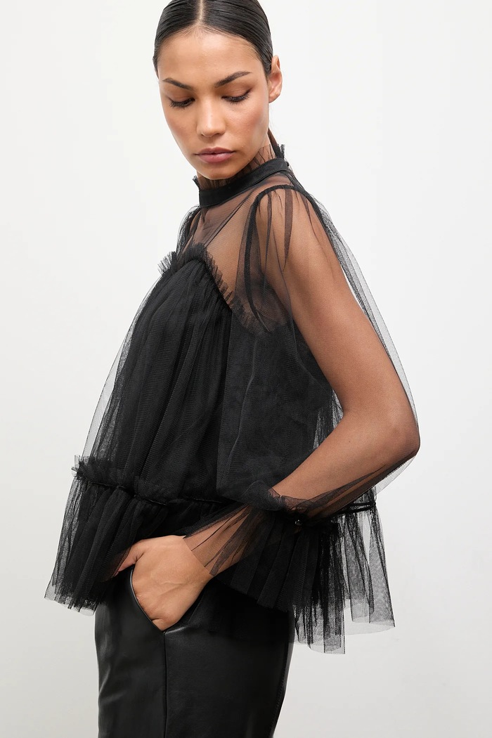 Answear.LAB bluza negru 81065.FLK