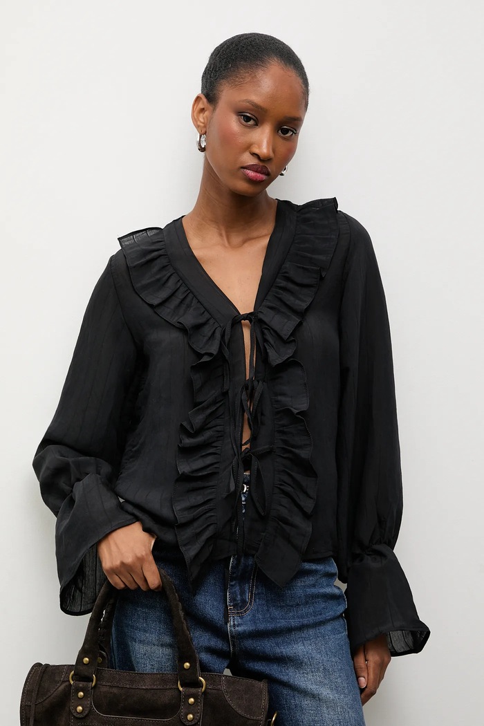 Answear.LAB bluza uni negru 080705.TOS