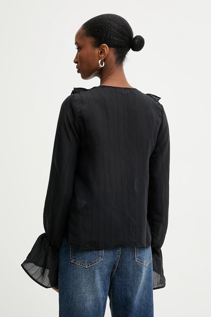Îmbrăcăminte Answear.LAB bluza 080705.TOS negru