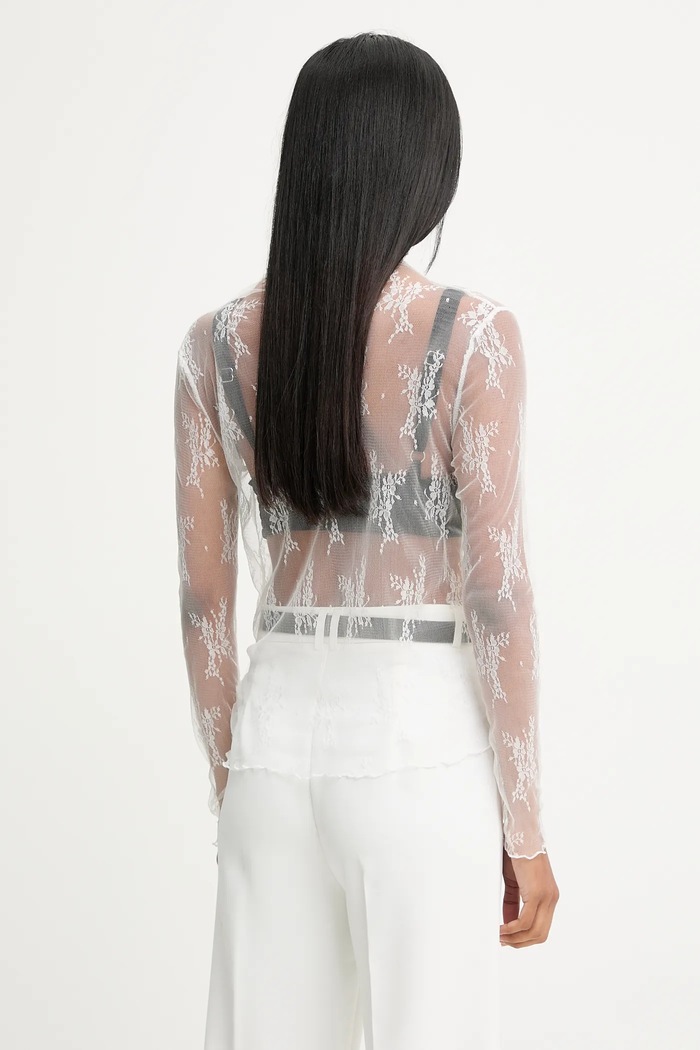 Îmbrăcăminte Answear.LAB bluza 9240 alb