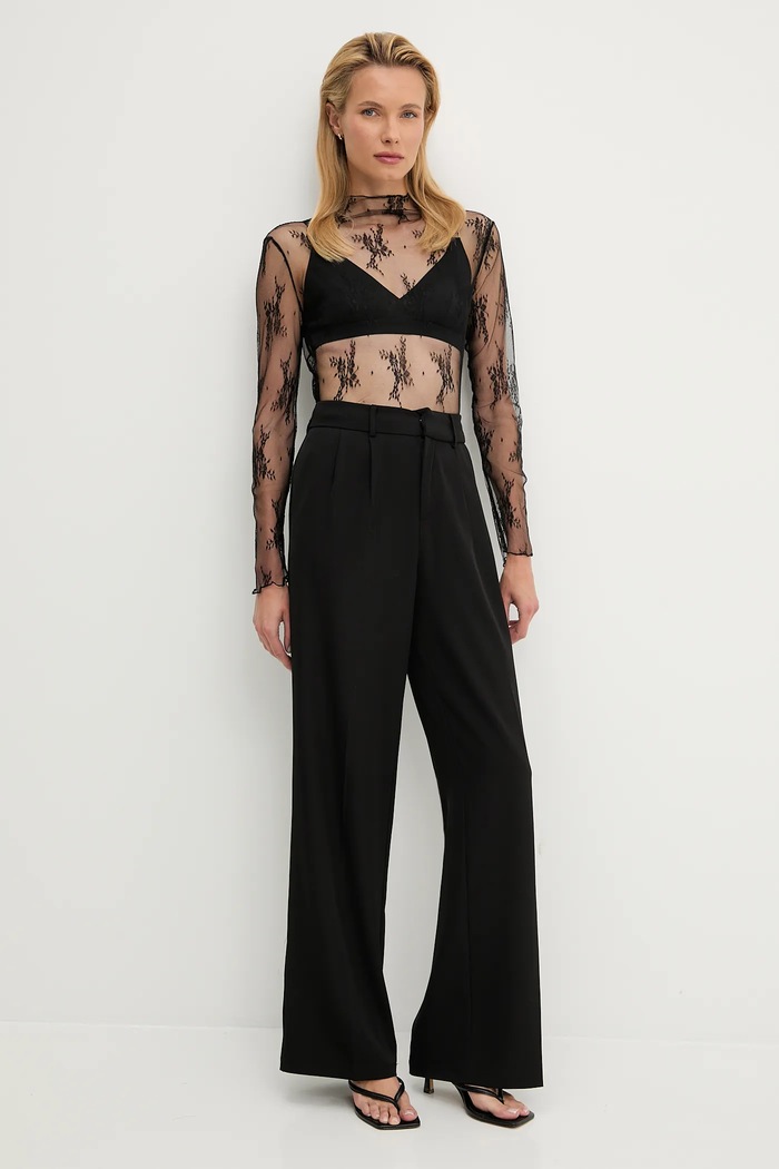 Answear.LAB Bluza 9240 negru WA25