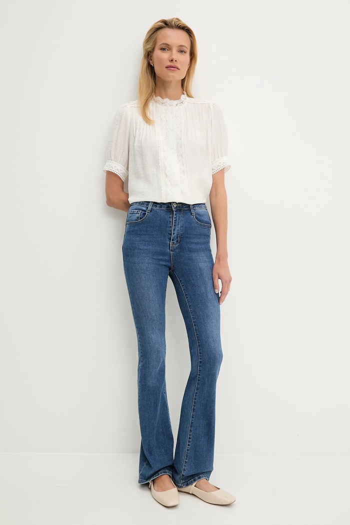 Answear.LAB Answear Lab bluza 4876.F alb WA25