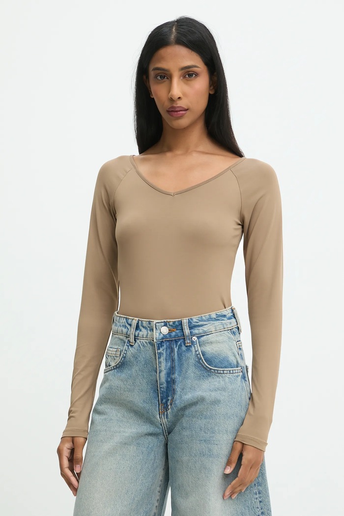 Answear Lab bluza uni maro XYS3214