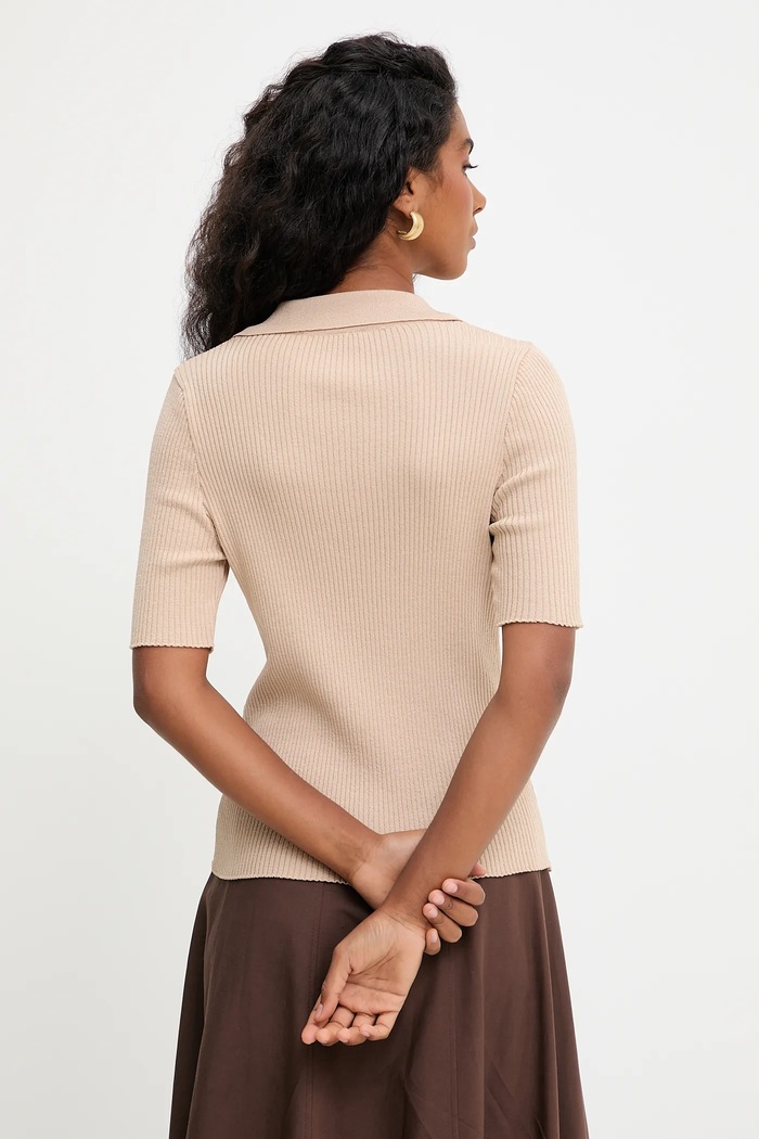 Îmbrăcăminte Answear.LAB bluza ST.TR0384.TOS bej