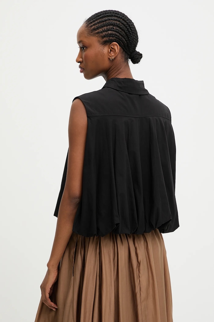 Îmbrăcăminte Answear.LAB bluza din bumbac 5272.IOS negru