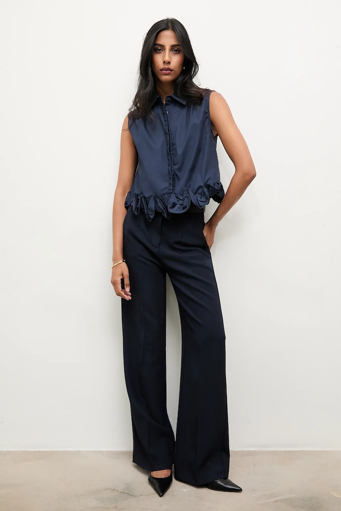 Answear.LAB Bluza LC240503.hak bleumarin WA25