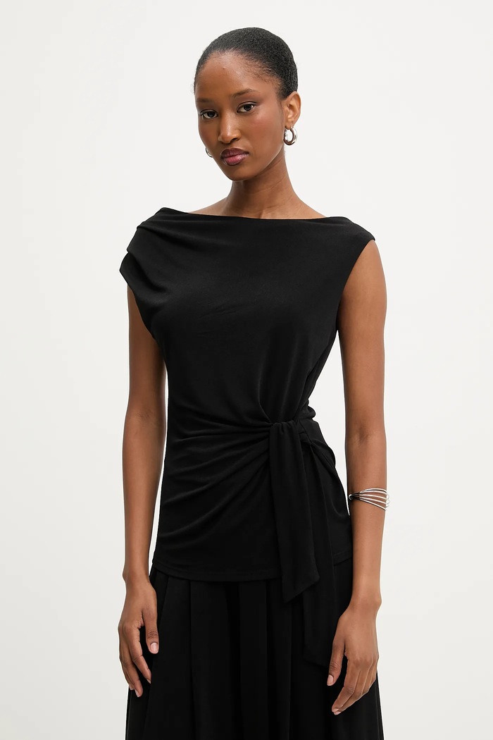 Answear.LAB top negru TP582.hak