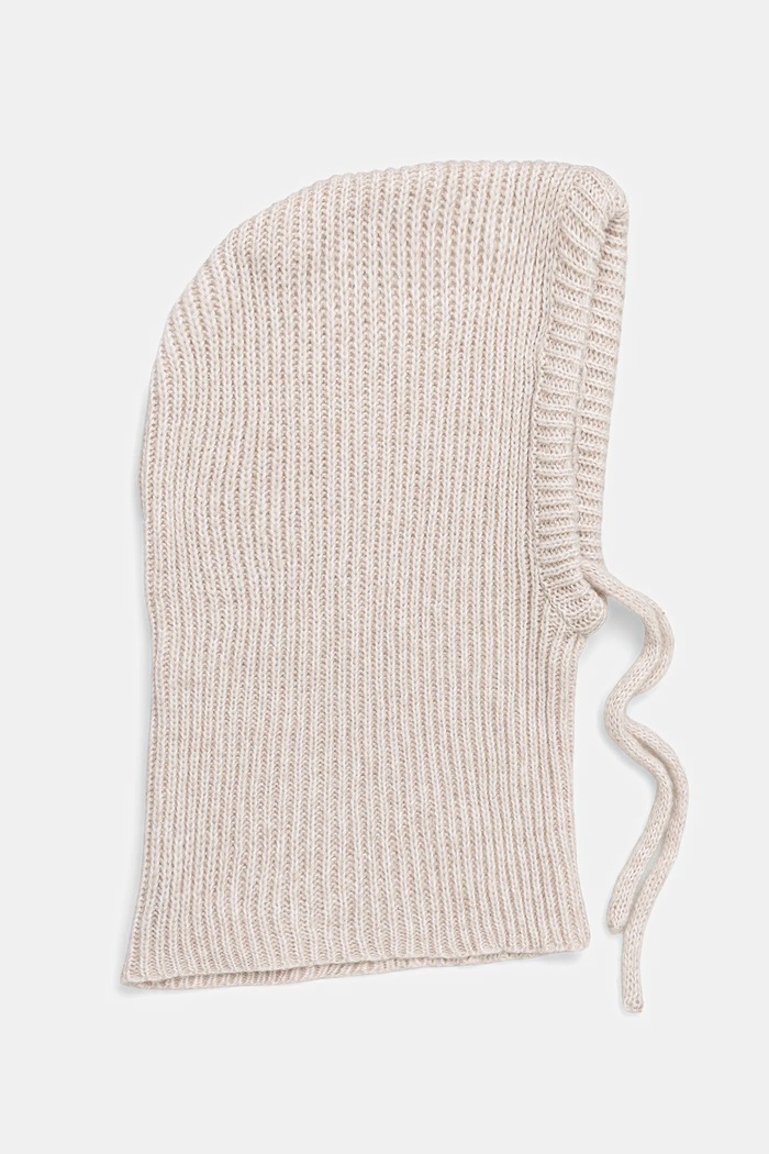Kukla s vlnou Answear.LAB balaklava béžová WA25