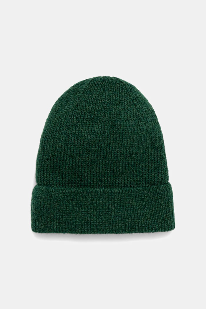 Answear.LAB caciula de lana czapka1 verde WA25
