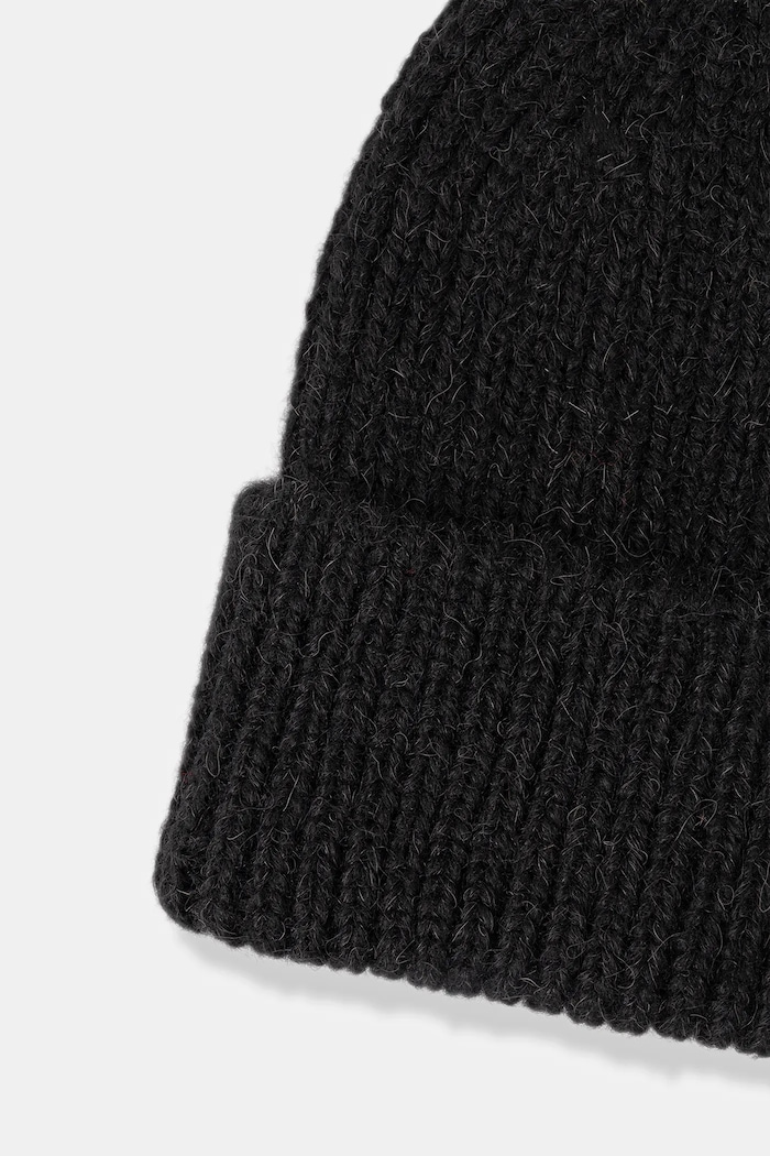 Шапка с вълна Answear.LAB черен WA25-CDD001