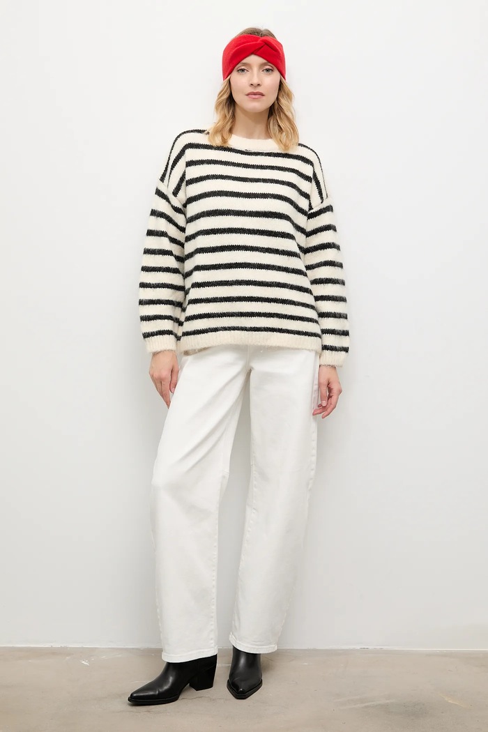 Vlněná čelenka Answear.LAB červená WA25-CDD003