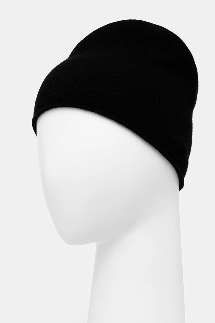 Answear.LAB Σκούφος από κασμίρ Answear.LAB WZ24-CAD00O.cms μαύρο WS26