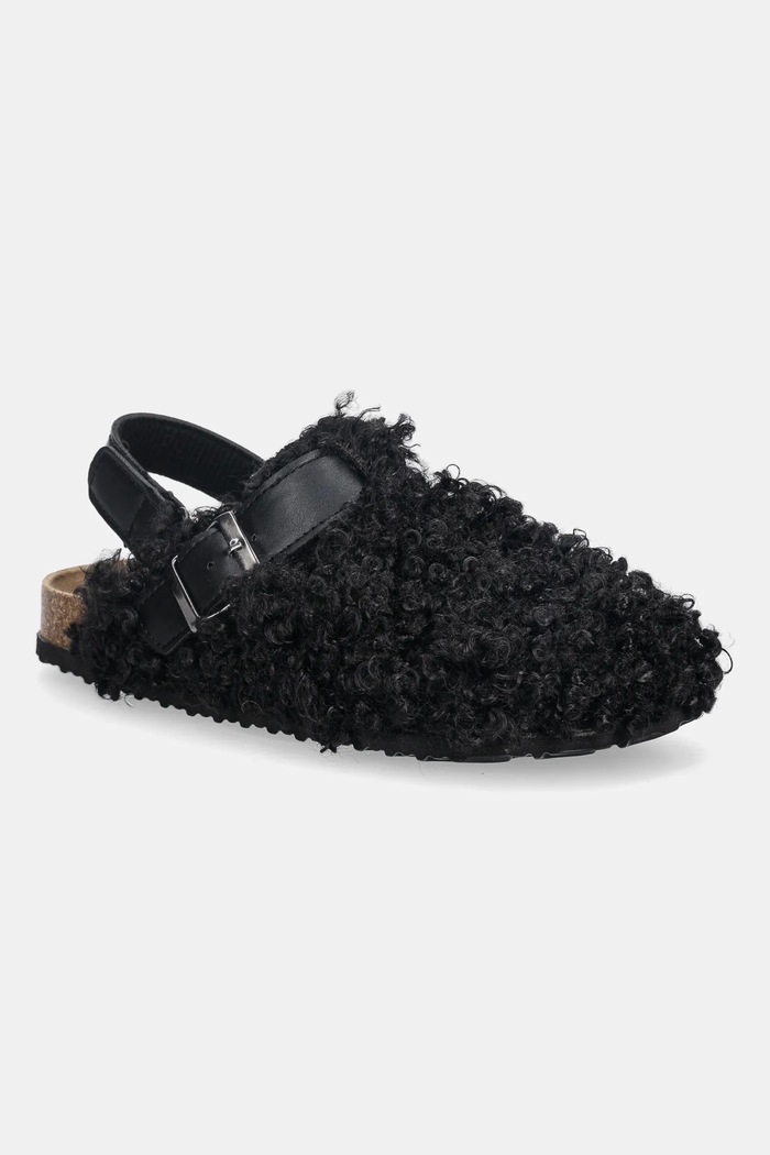 Answear.LAB Papuci de casa negru TX-241134.cjk