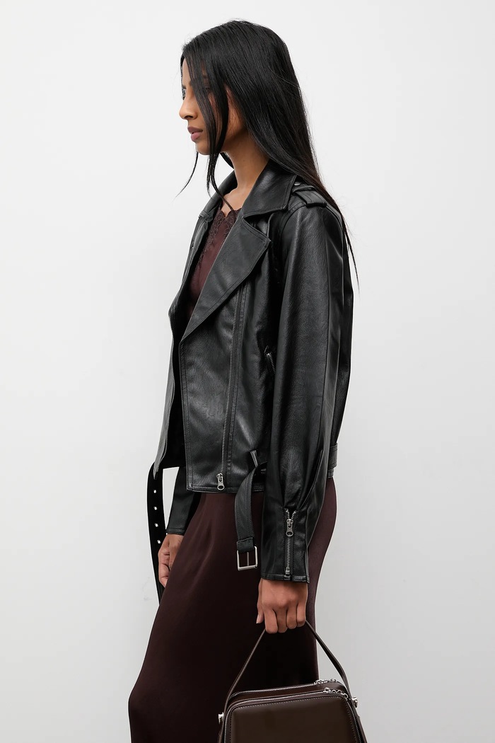 Answear.LAB geaca ramones negru 9262