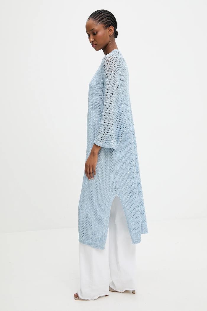 Answear.LAB sacou uni albastru PK22159