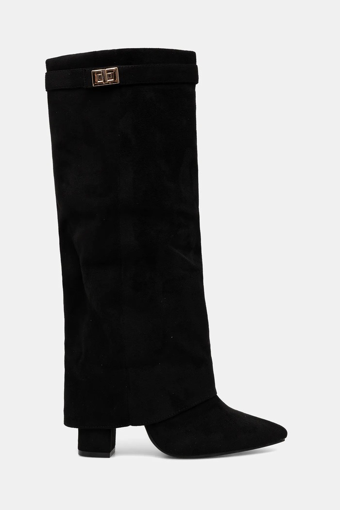 Answear.LAB cizme peste 8 cm negru RANGER1 MICRO