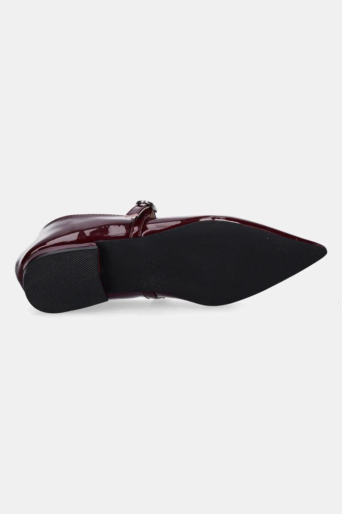 Answear.LAB balerini JORDAN 12 burgundia