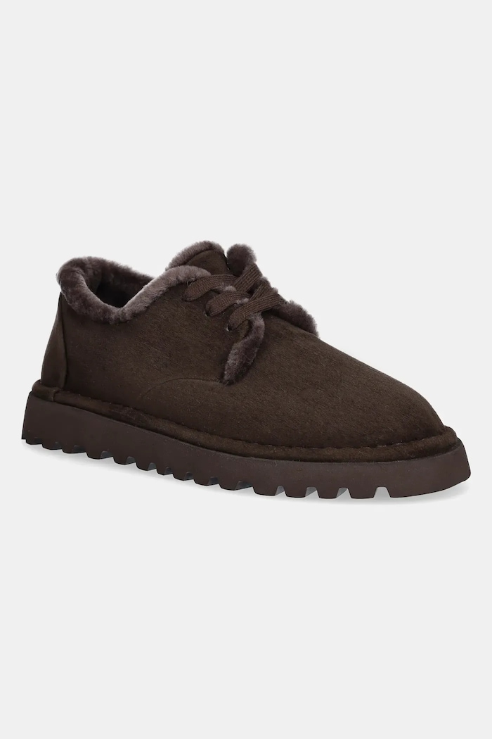 Answear.LAB Велурени апрески Answear.LAB LT526-1 кафяв WA25