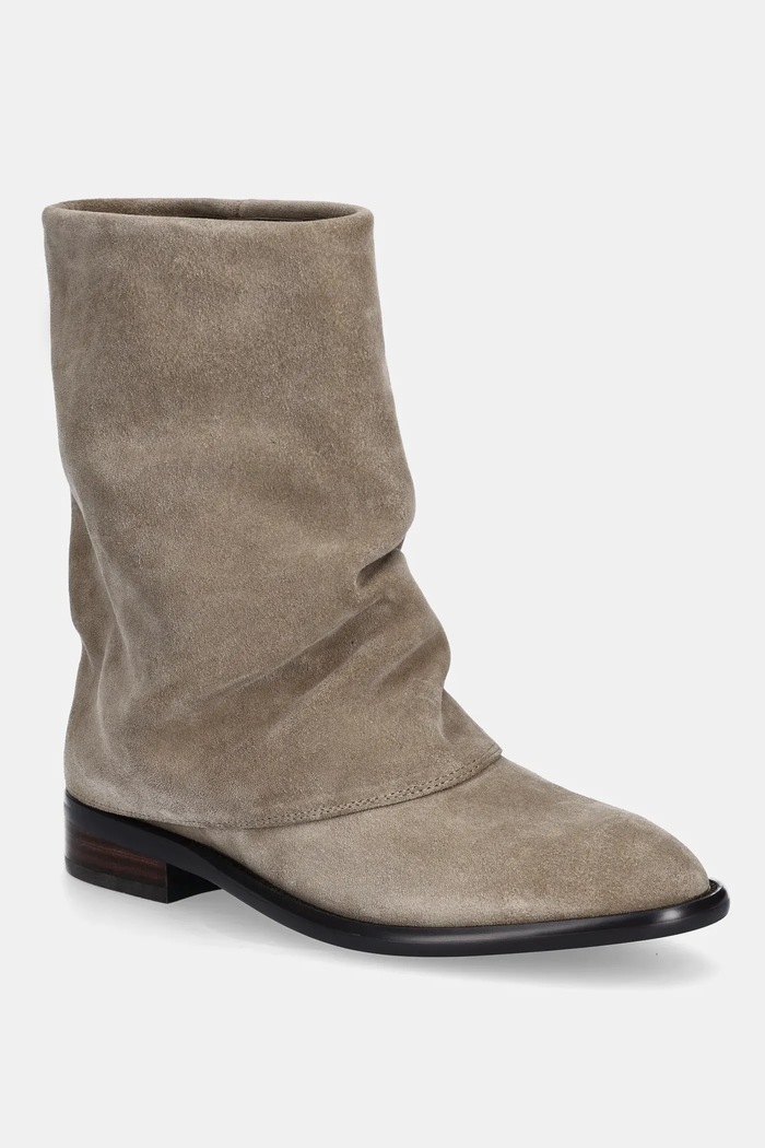 Semišové boty Answear.LAB LT24037D-602 béžová WA25