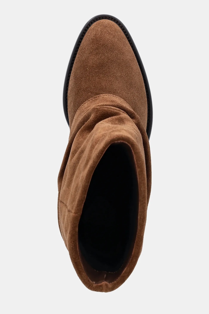 Answear.LAB botki zamszowe LT24037D-602 brązowy