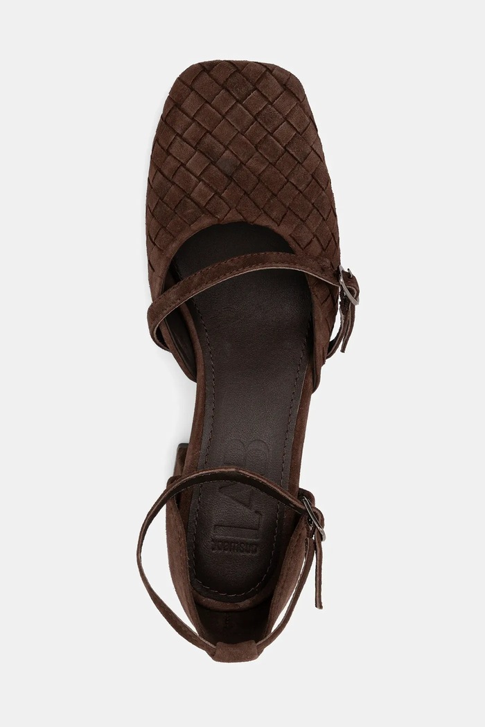 Answear.LAB scarpe décolleté in pelle scamosciata 19562 marrone