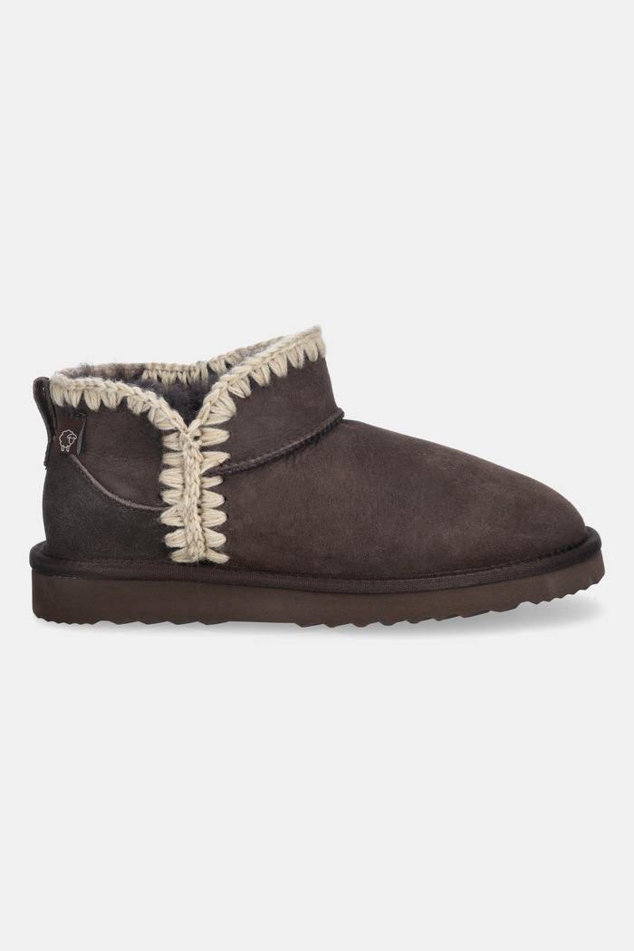 Answear.LAB cizme de zapada din piele intoarsa AW25.8.A maro WA25