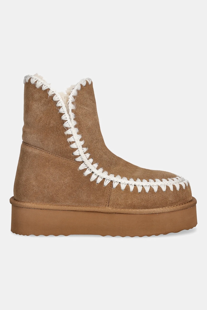 Semišové snehule Answear.LAB TX-2309004.cjk hnedá WA25
