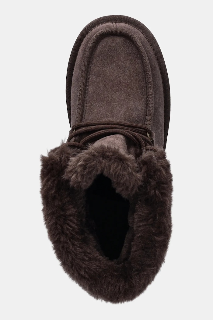 Answear.LAB velúr hócipő barna TX-241148.cjk