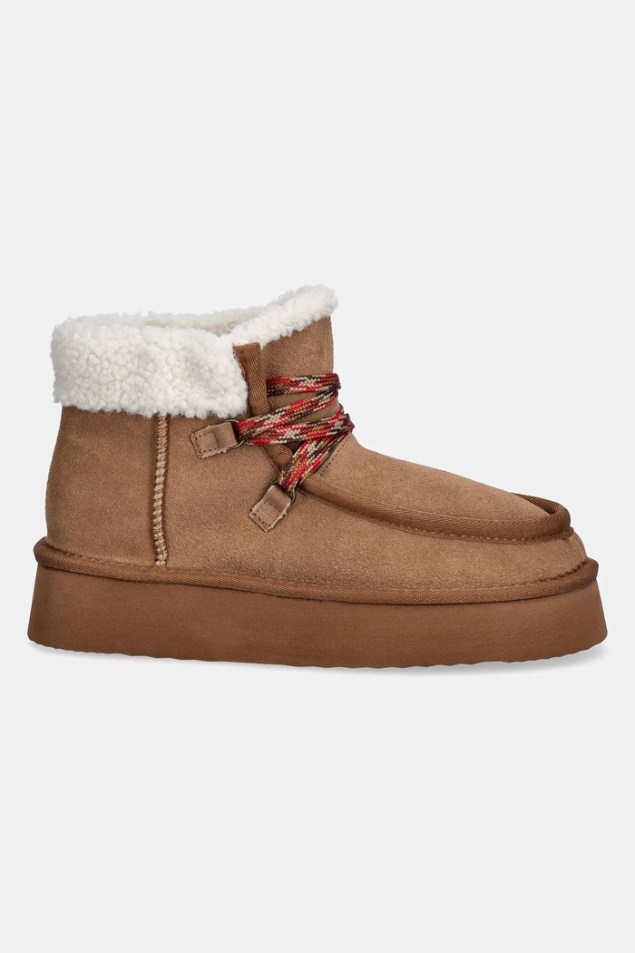Answear.LAB velúr hócipő TX-2535.cjk barna WA25