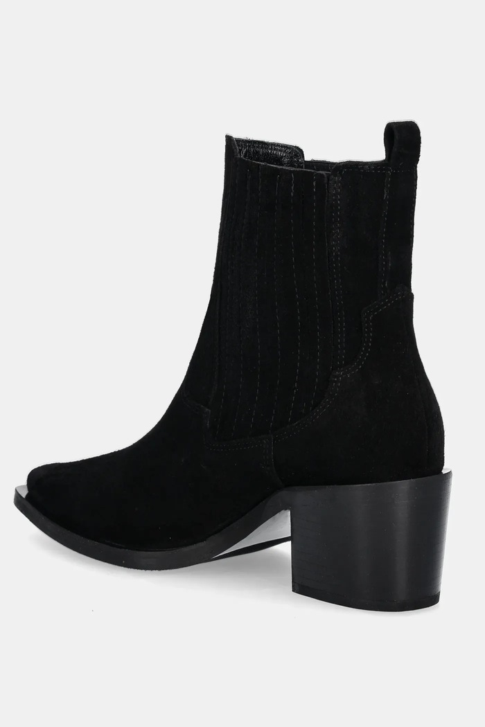 Semišové topánky chelsea Answear.LAB čierna 50109