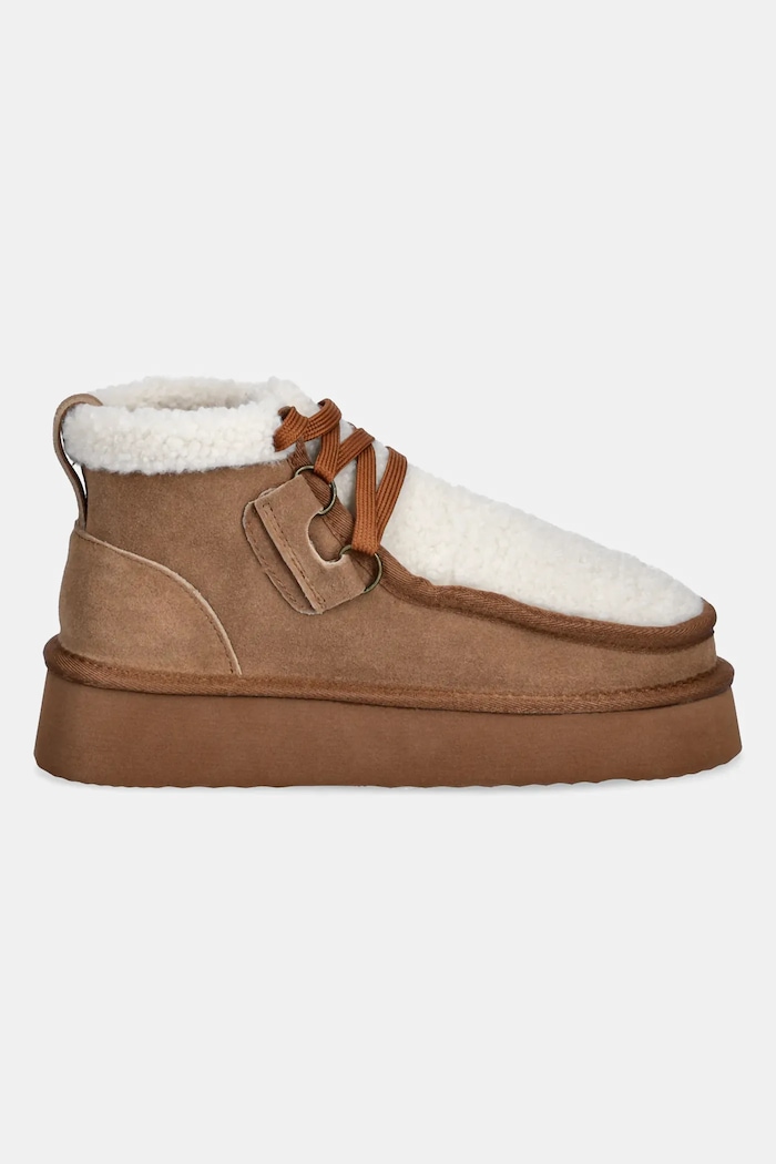 Answear.LAB velúr hócipő TX-2580.cjk barna WA25