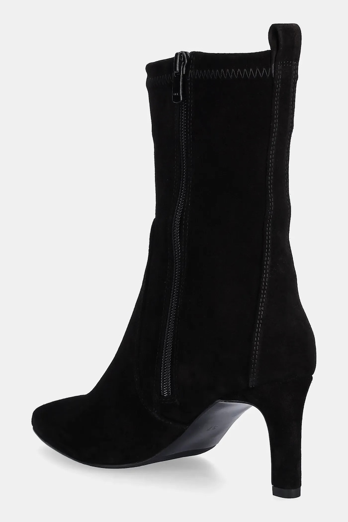 Semišové topánky Answear.LAB čierna K.145004