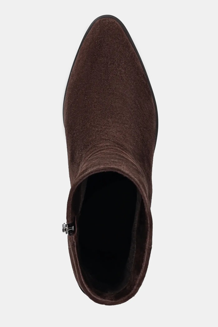 Answear.LAB botki zamszowe AN-X24309-3182H-L brązowy