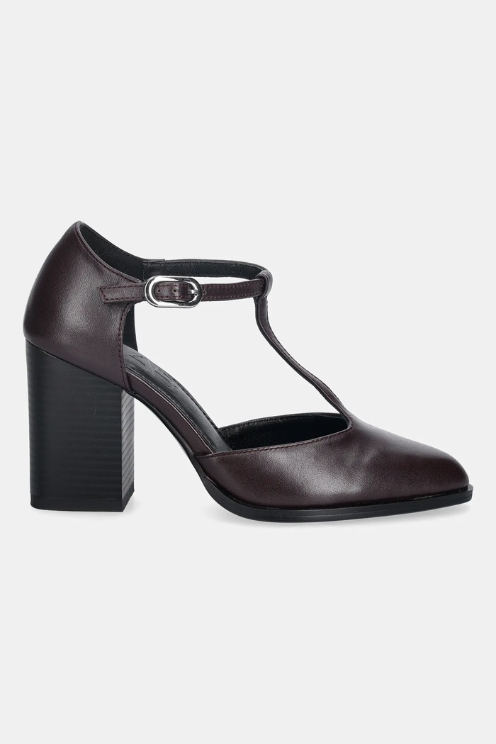Obutev Usnjeni salonarji Answear.LAB AN-D24252-2862H-L bordo
