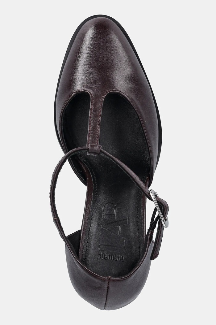 Usnjeni salonarji Answear.LAB AN-D24252-2862H-L bordo