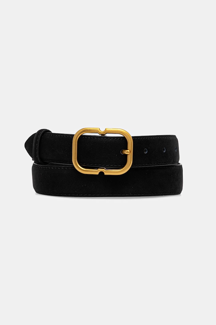 Answear.LAB curea de piele negru 627.cjk