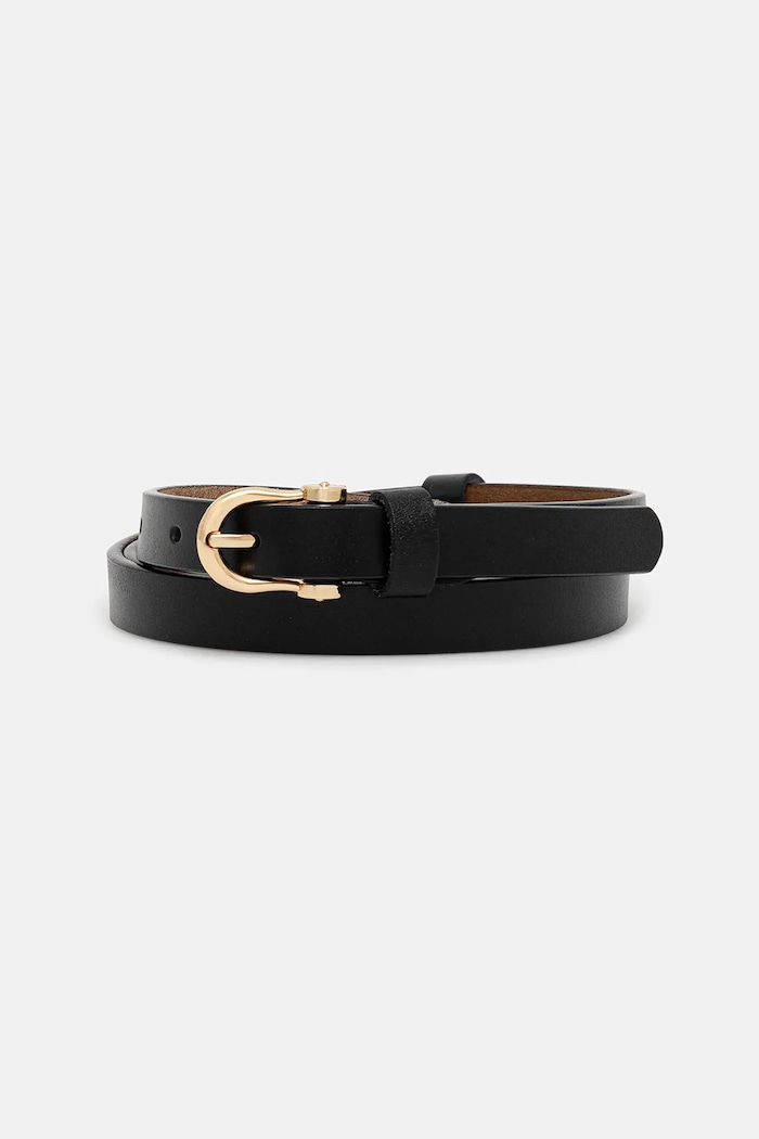 Answear.LAB curea pentru femei din piele negru LD-2048.iak