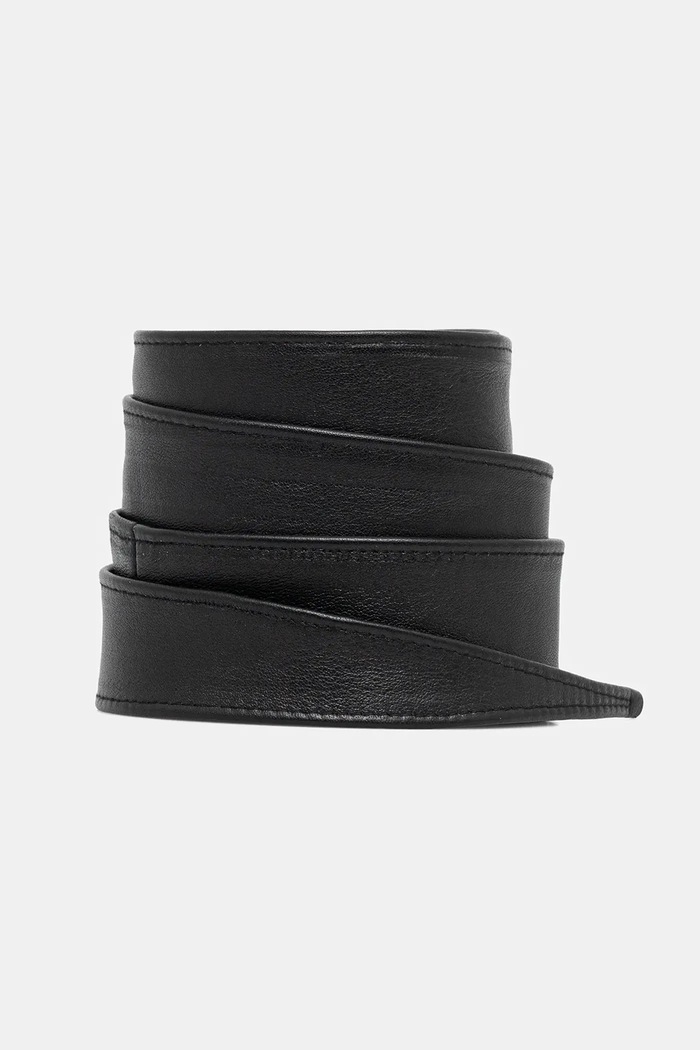 Шкіряний ремінь Answear.LAB P1455.iak чорний WA00