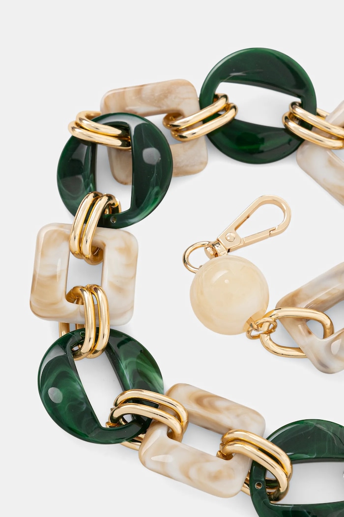 Accesorii Answear.LAB curea poseta A-690.geometryczne.hak verde
