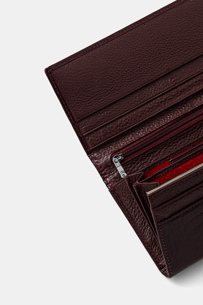 Accesorii Answear.LAB portofel de piele 611.cjk rosu