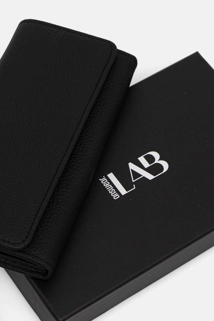 Kožená peňaženka Answear.LAB čierna FD-1A.CMS