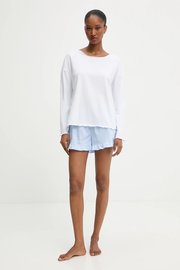 Answear.LAB pijama WA25-PJD020 albastru WS26