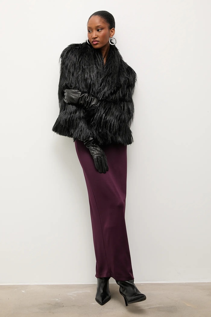 Кожаные перчатки Answear.LAB Answear.LAB extralong46 чёрный
