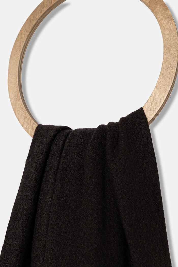 Vlnený šál Answear.LAB pashmina.2 hnedá WA25