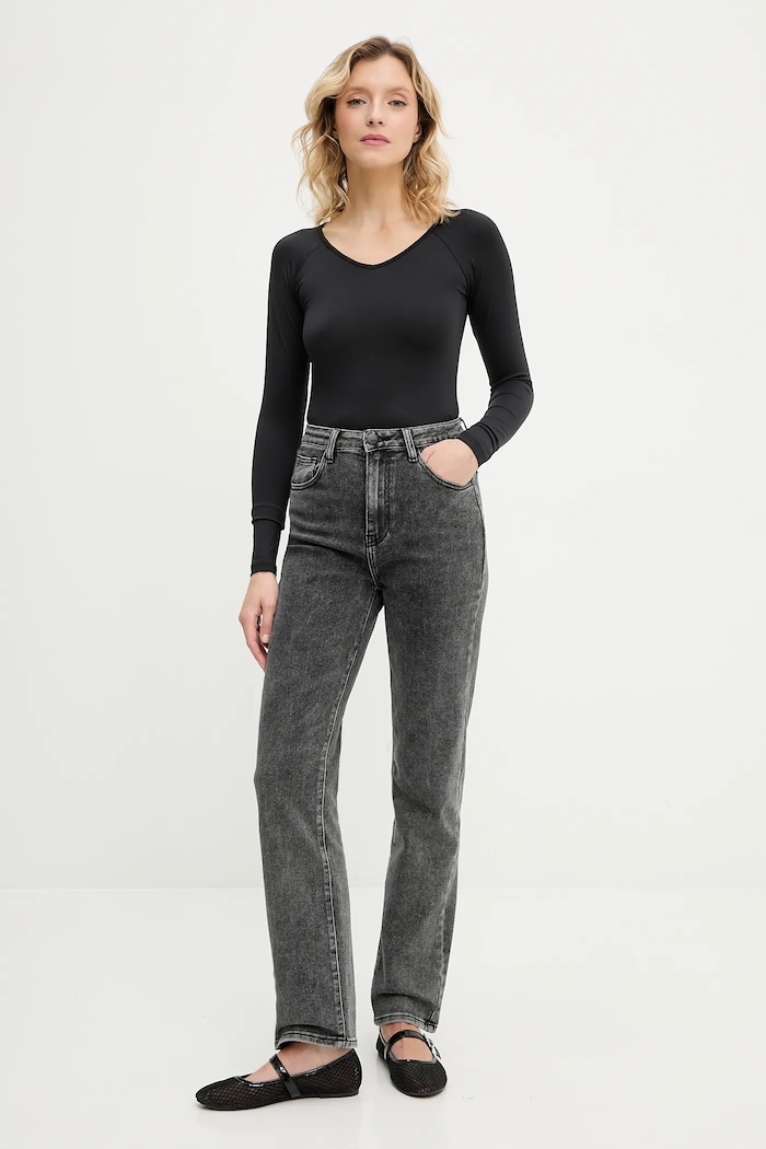 Answear Lab jeansi gri RD2695