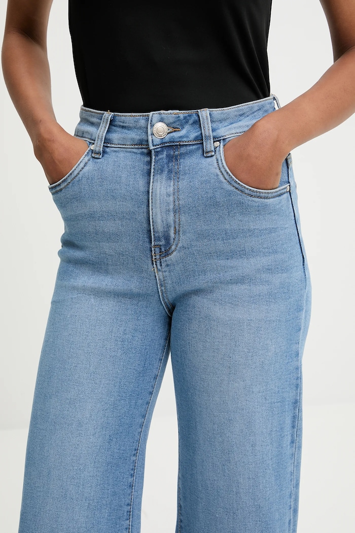 Answear.LAB jeansi albastru dj2657.FLK