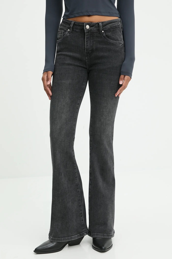 Answear.LAB jeansi negru dj2680.FLK
