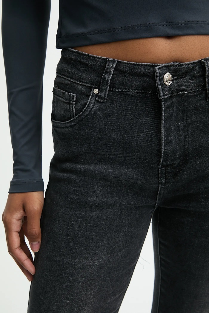 Answear.LAB jeansi negru dj2680.FLK