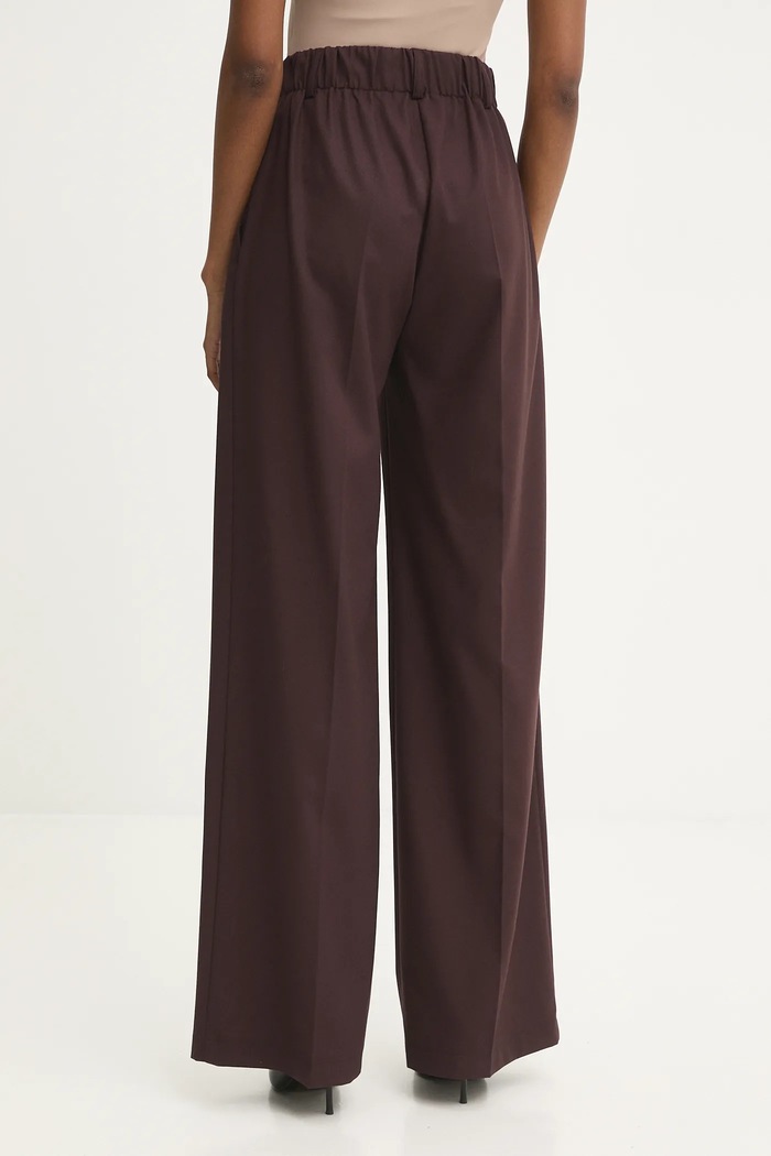 Îmbrăcăminte Answear.LAB pantaloni PN1389.TOS burgundia